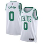 Jayson Tatum 0 Boston Celtics Unisex Swingman Jersey - Association Edition - White