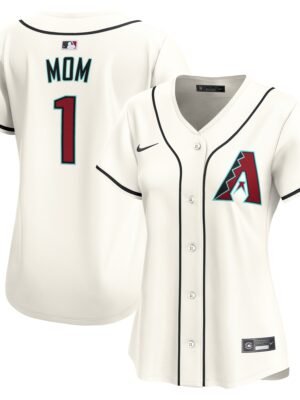 Arizona Diamondbacks  Women's #1 Mom Home Limited Jersey - White