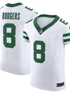 Aaron Rodgers New York Jets   Vapor F.U.S.E. Elite Jersey - Legacy White