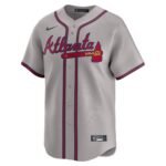 Atlanta Braves  Away Limited Custom Jersey - Gray