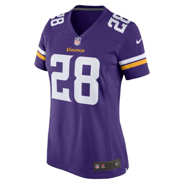 A.J. Green III 28 Minnesota Vikings Team Game Women Jersey - Purple