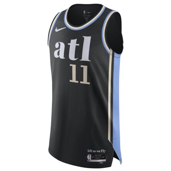 Trae Young Atlanta Hawks  Authentic Jersey - City Edition - Black