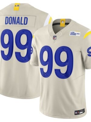 Aaron Donald Los Angeles Rams  Alternate Vapor F.U.S.E. Limited Jersey - Bone
