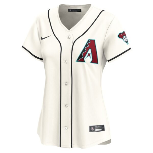 Arizona Diamondbacks  Women's Home Limited Custom Jersey - White