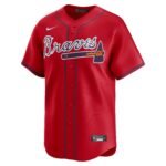 Atlanta Braves   Alternate Limited Custom Jerseyu00c2u00a0u00e2u20acu201c Red
