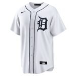 Andy Ibu00c3u00a1u00c3u00b1ez Detroit Tigers  Home  Replica Player Jersey - White