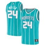 Brandon Miller Charlotte Hornets Fanatics Youth 2023 NBA Draft First Round Pick Fast Break Replica Jersey - Icon Edition - Teal