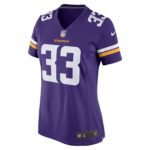 Aaron Jones Minnesota Vikings  Women's Game Player Jersey - Purple