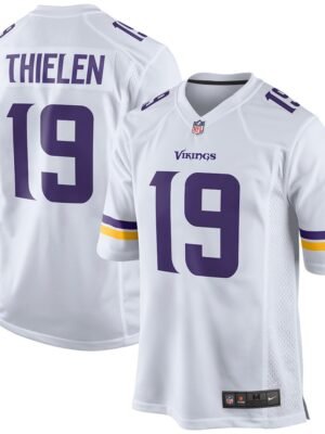 Adam Thielen Minnesota Vikings  Youth Game Jersey - White