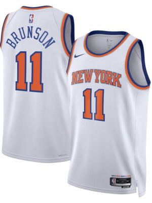 Jalen Brunson 11 New York Knicks Unisex Swingman Jersey - Association Edition - White