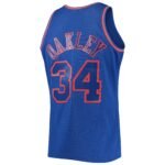 Charles Oakley New York Knicks Mitchell & Ness 1996/97 Hardwood Classics Swingman Jersey - Blue