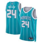 Brandon Miller 24 Charlotte Hornets Unisex Swingman Jersey - Icon Edition - Teal