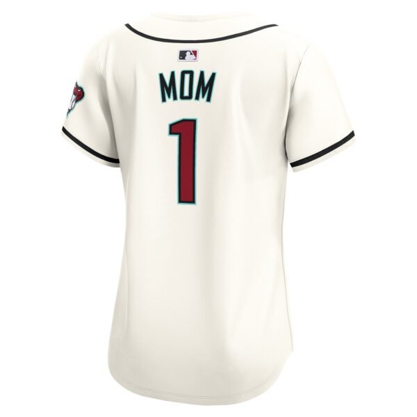 Arizona Diamondbacks  Women's #1 Mom Home Limited Jersey - White