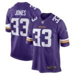 Aaron Jones Minnesota Vikings  Game Player Jersey - Purple