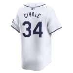 Aaron Civale Tampa Bay Rays  Home Limited Player Jersey - White