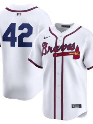 Atlanta Braves  2024 Jackie Robinson Day Home Limited Jerseyu00c2u00a0u00e2u20acu201c White