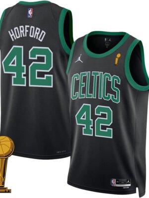 Al Horford 42 Boston Celtics 2024 FINALS CHAMPIONS Swingman Jersey - Statement Edition - Black