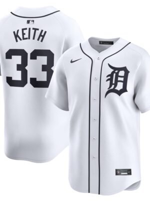 Colt Keith Detroit Tigers  Home Limited Player Jersey - White
