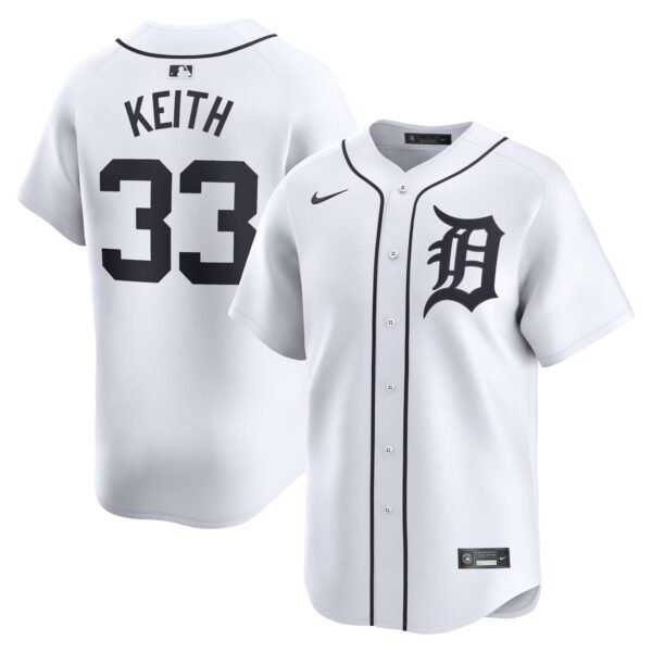 Colt Keith Detroit Tigers  Home Limited Player Jersey - White