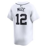Casey Mize 12 Detroit Tigers Home Limited Player Men Jersey - White