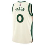 Jayson Tatum 0 Boston Celtics 2023/24 City Edition Swingman Jersey - White