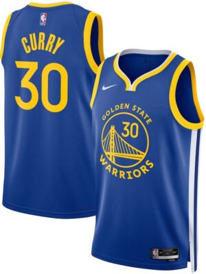 Stephen Curry 30 Golden State Warriors Swingman Jersey - Icon Swingman - Royal
