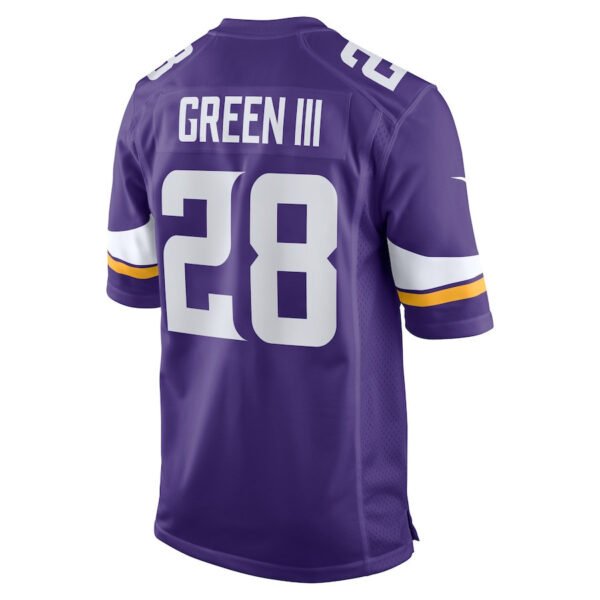 A.J. Green III 28 Minnesota Vikings Team Game Men Jersey - Purple