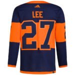 Anders Lee 27 New York Islanders 2024 Stadium Series Primegreen Men Jersey - Navy