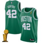 Al Horford 42 Boston Celtics 2024 FINALS CHAMPIONS Jersey - Icon Edition - Kelly Green