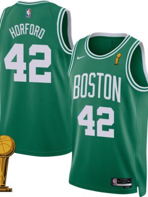 Al Horford 42 Boston Celtics 2024 FINALS CHAMPIONS Jersey - Icon Edition - Kelly Green