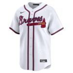 Atlanta Braves  #1 Dad Home Limited Jersey - White
