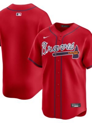 Atlanta Braves   Alternate Limited Jerseyu00c2u00a0u00e2u20acu201c Red