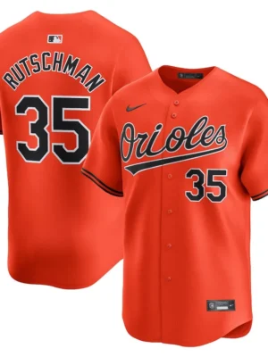Adley Rutschman 35 Baltimore Orioles Alternate Limited Men Jersey - Orange